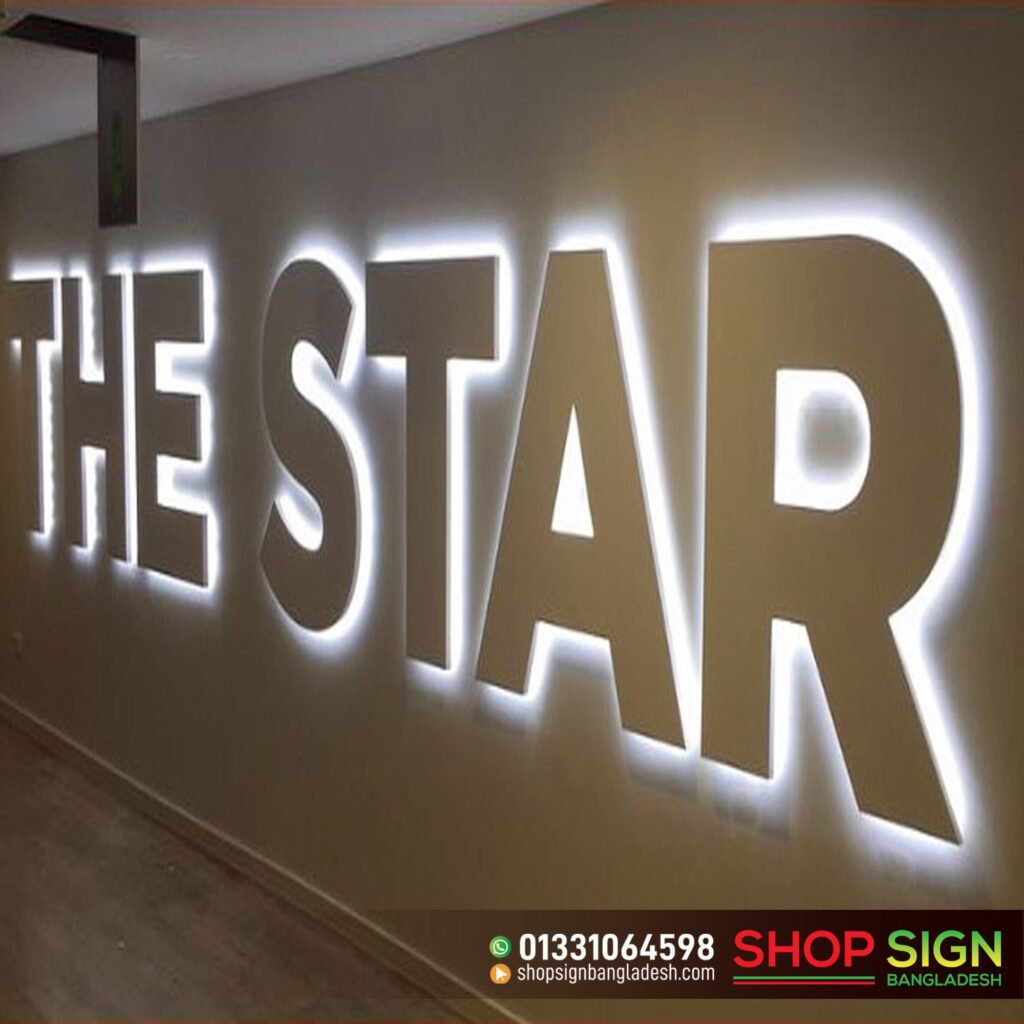 Full Colour LED Backlit Sign Board