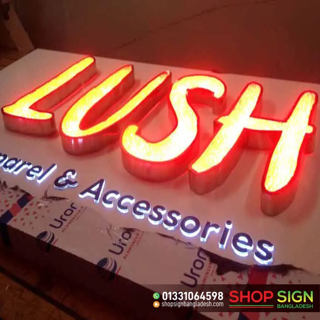 Led Glow Sign Board
