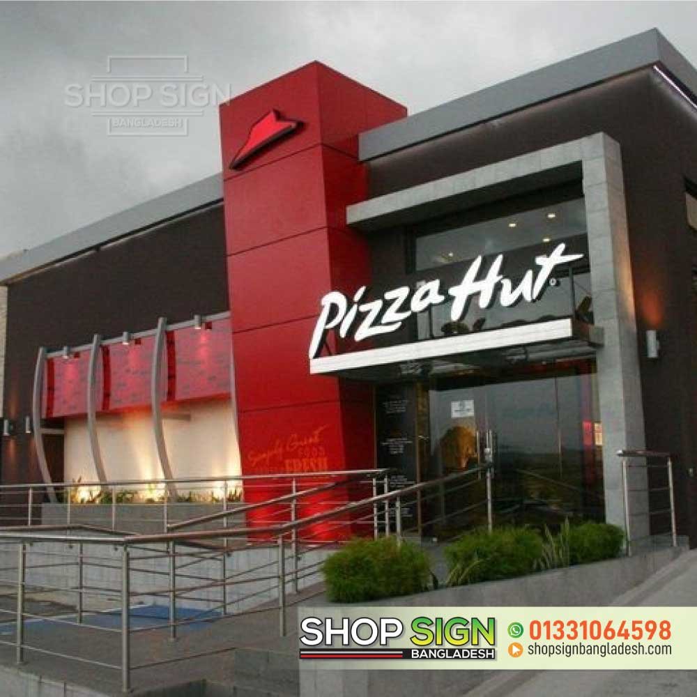 Acrylic letter signboard