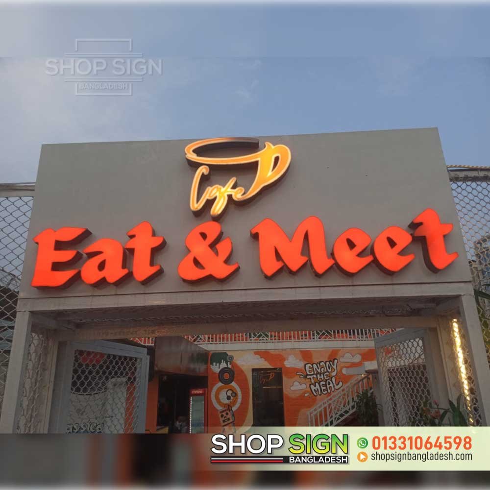 Acrylic Shop Signboard