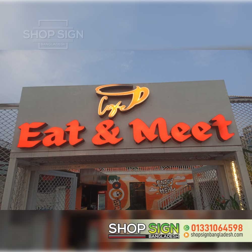 Acrylic Shop Signboard
