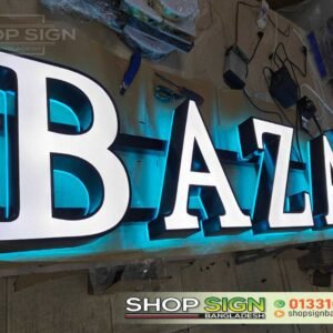3D Acrylic Letter LED Lighting Sign Board