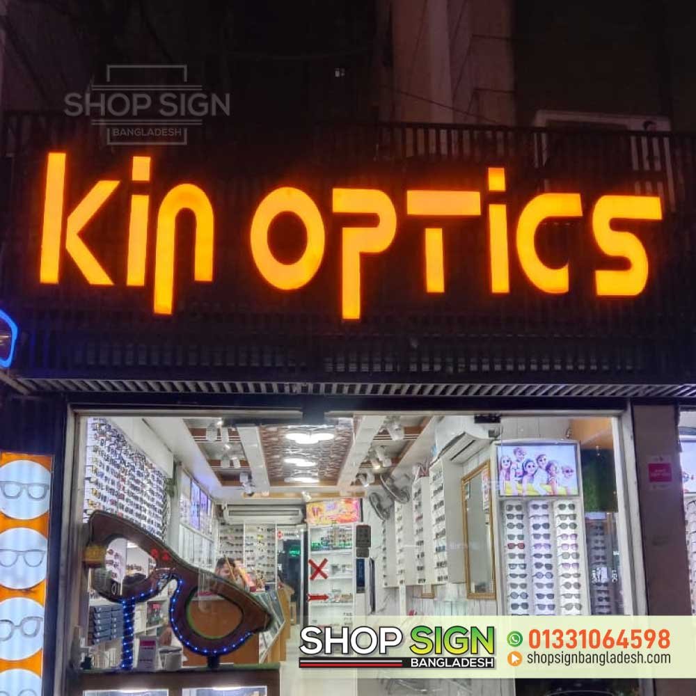 Acrylic LED sign board Bangladesh