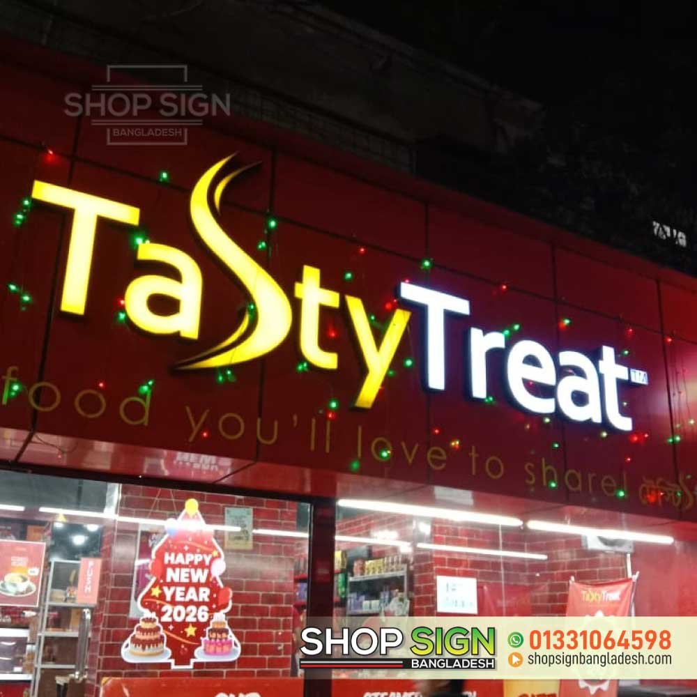 LED sign board design