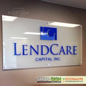 Glass Name Plate Price in Bangladesh