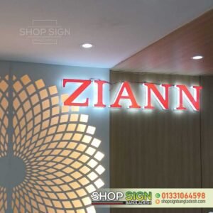 Acrylic Letter Office nameplate maker Dhaka