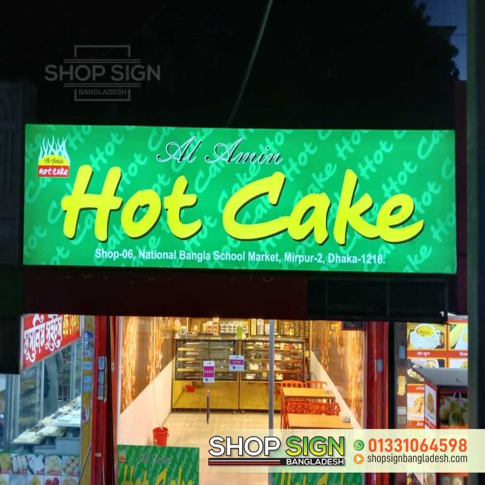 LED sign board design