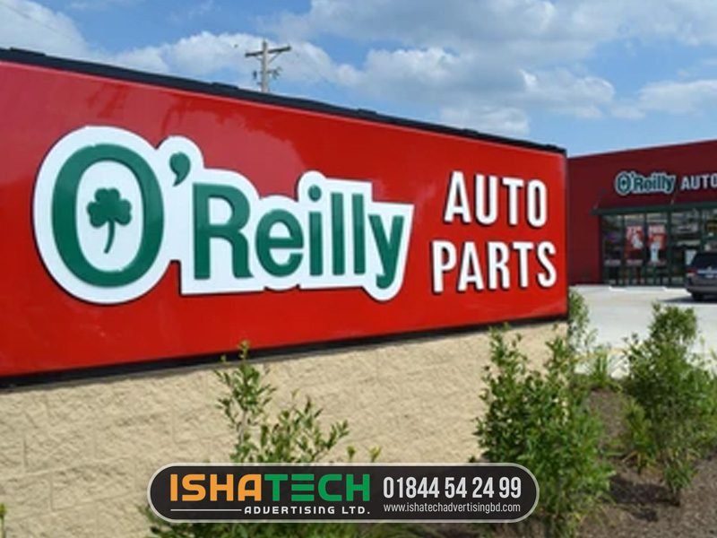 Auto Parts Shop Signboard BD