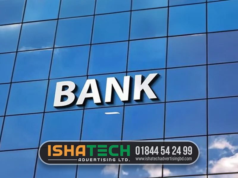 Bank Booth Signboard Design
