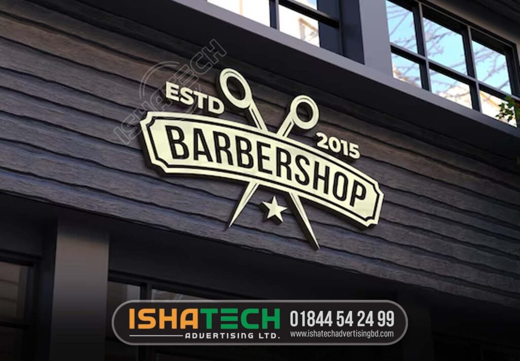Best Design Barber Shop Signboard BD