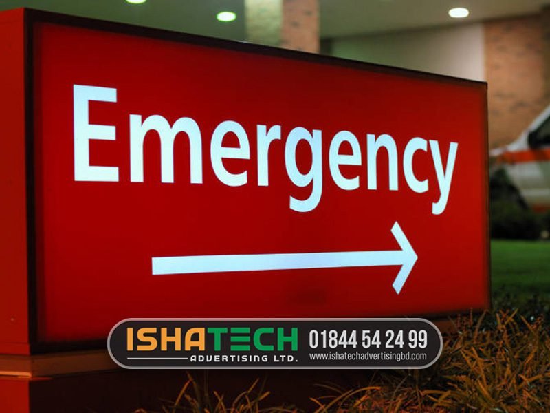 Best Emergency Signboard Hospital BD