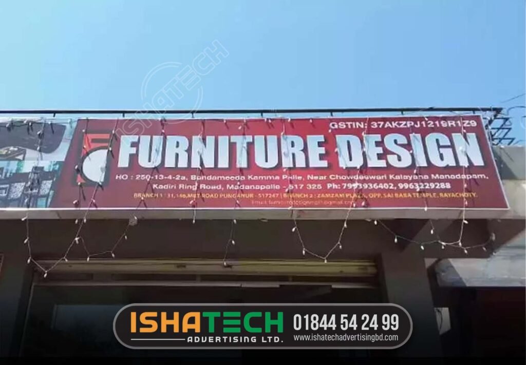 Best Furniture Shop Signboard Design