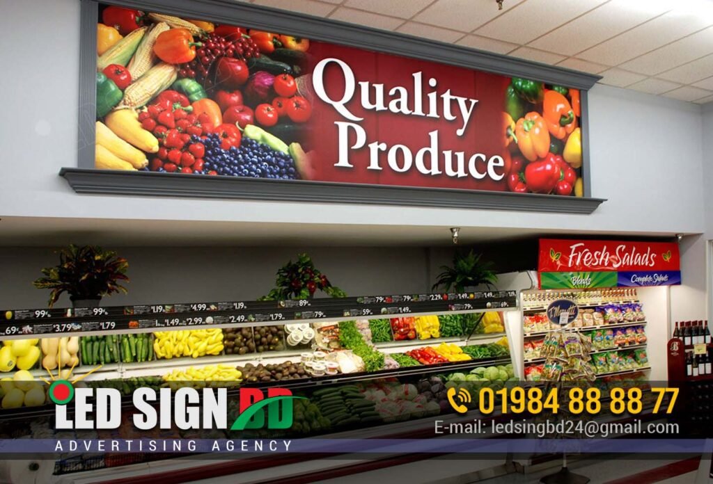 Best Grocery Shop Signboard BD