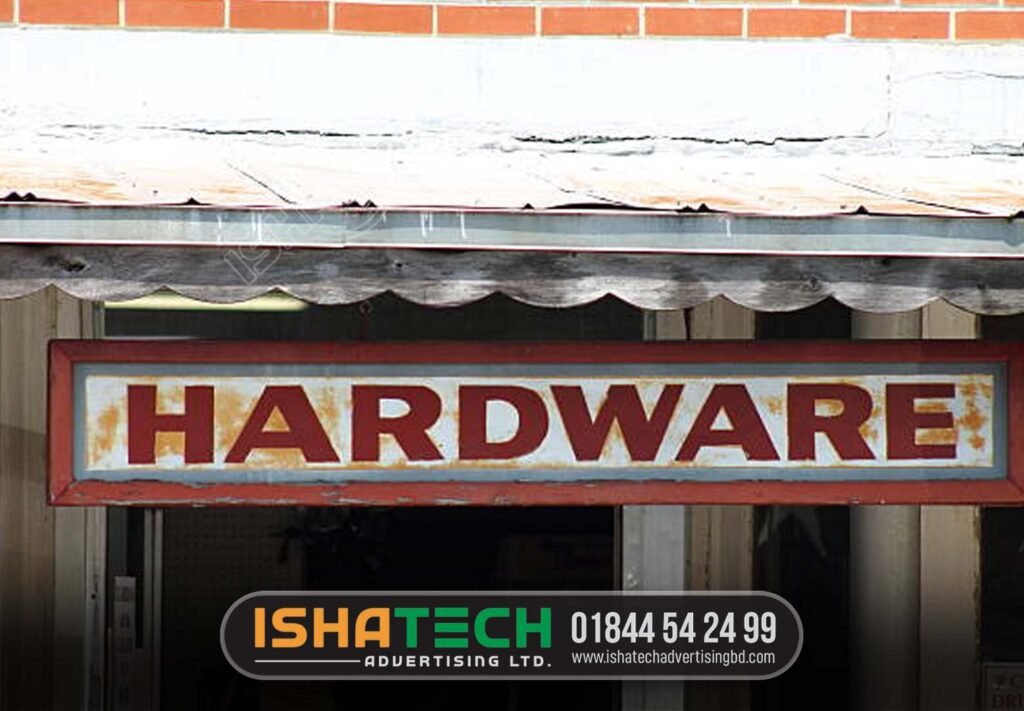 Best Hardware Shop Signboard Maker