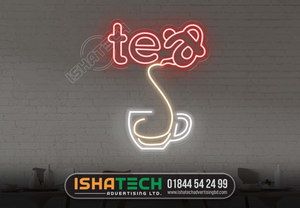Best Coffee Shop Neon Sign Design