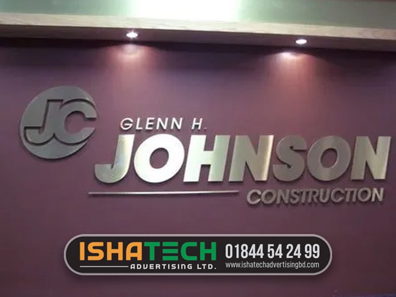 Construction Company Signboard Design