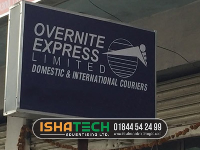 Courier Service Signboard BD Design