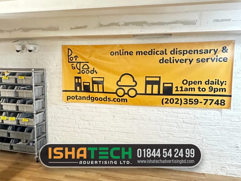 Delivery Service Office Signboard Design