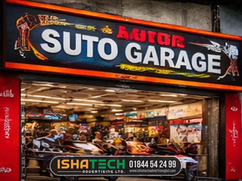 Garage Signboard Design BD