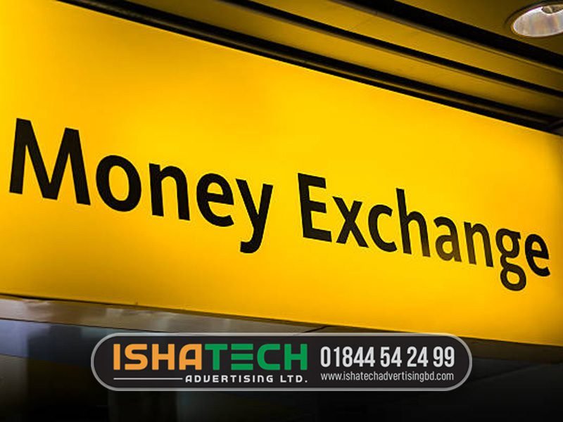 Money Exchange Signboard Design