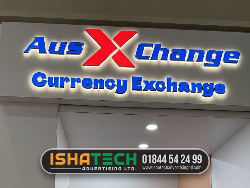 Money Exchange Signboard Design