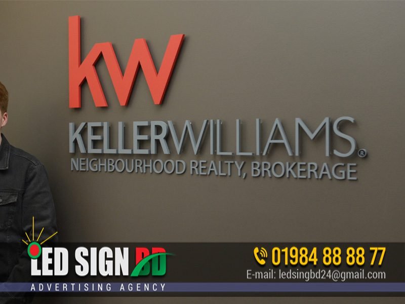 Real Estate Office Signboard Design
