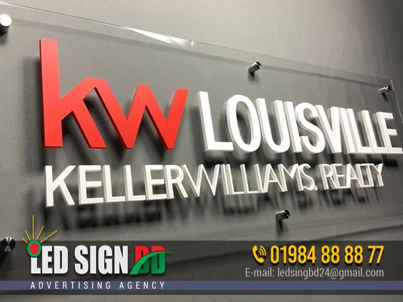 Real Estate Office Signboard Design